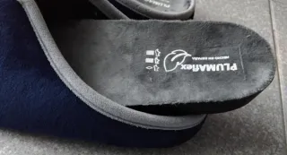 Zapatillas Plumaflex Unisex Talla 41 Azul/Gris