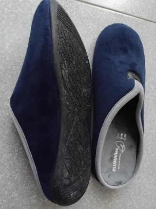 Zapatillas Plumaflex Unisex Talla 41 Azul/Gris