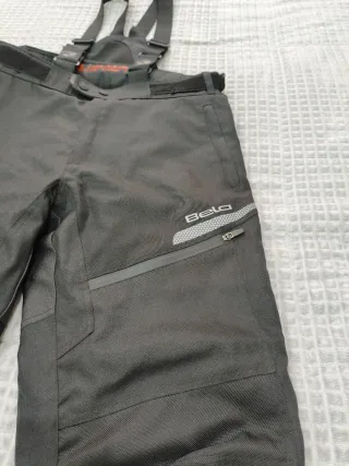Pantalón Cordura Moto Bela Negro.  Talla L