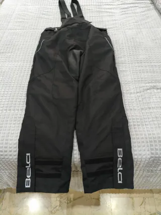 Pantalón Cordura Moto Bela Negro.  Talla L