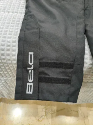 Pantalón Cordura Moto Bela Negro.  Talla L