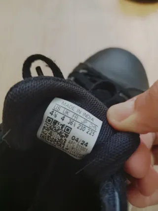 Adidas Grand Court Junior Negro/Blanco