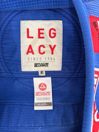 Kimono Gracie Barra Legacy A1 Azul