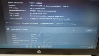 Portátil HP 15 Ryzen 3 8GB RAM Win 11 y Office 365
