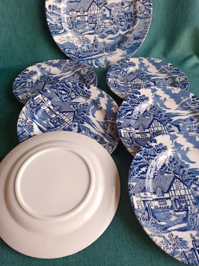 Juego de merienda de porcelana
