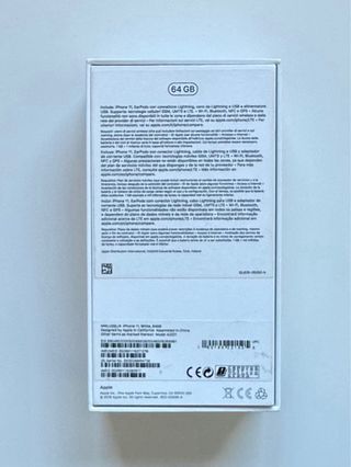 Scatola iPhone 11 Bianca