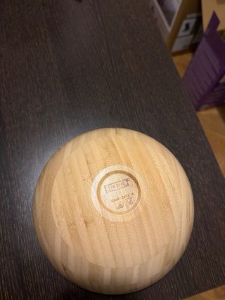 Bol de servir Ikea de bambú