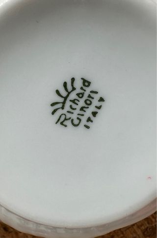 Taza de té porcelana italiana  Richard Ginori