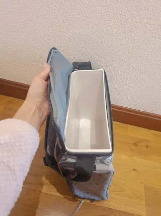 Trona portátil Cotton Juice como nueva