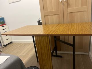 Mesa extensible madera y metal