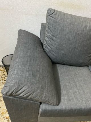Sofá 3 plazas gris