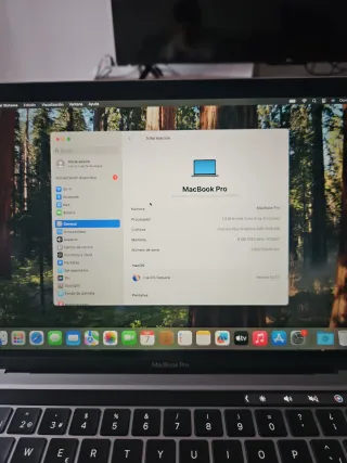 MacBook Pro 13 2020 8GB RAM 256GB SSD Gris