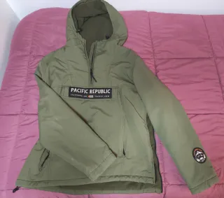 Chaqueta Anorak Verde Talla M