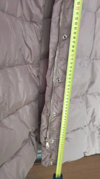 Anorak Liu Jo Beige con Capucha y Pelo natural