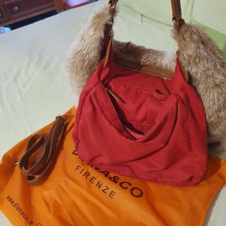 Borsa a mano in pelliccia