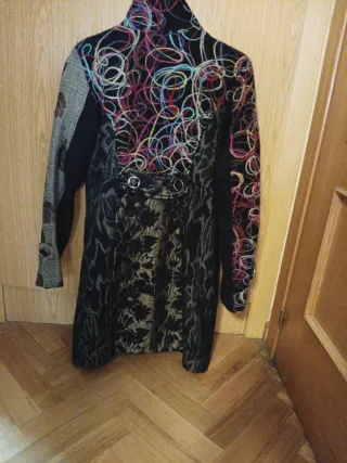 Abrigo Desigual Multicolor