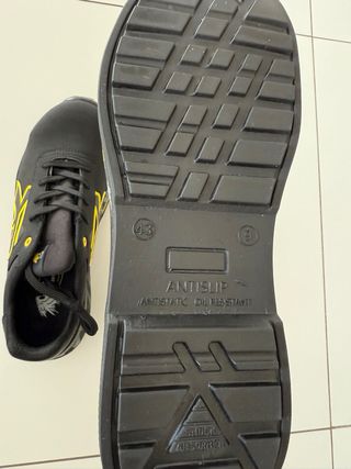 Scarpe da lavoro U-Power nere e gialle