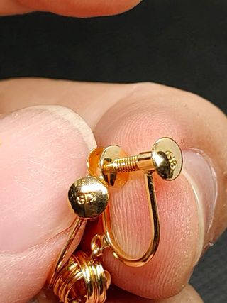 Pendientes Perla Akoya 7.7mm Oro 18K