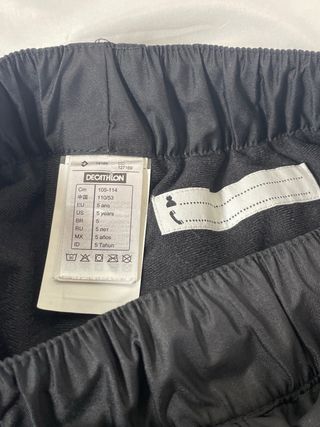 Pantaloncini da sci Decathlon T.5 anni