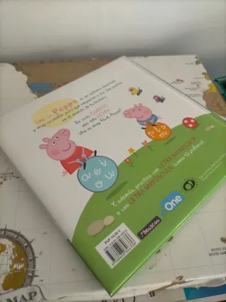 Peppa Pig. Lectoescritura - Leo con Peppa. Un c...