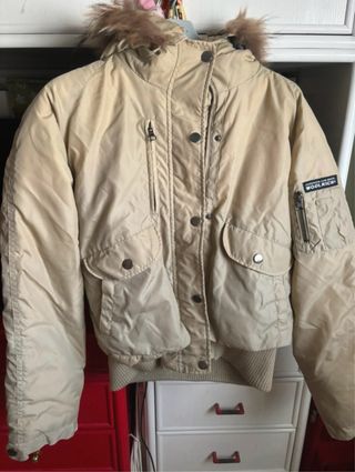 Giubbino Woolrich Piuma d’oca Beige Taglia L