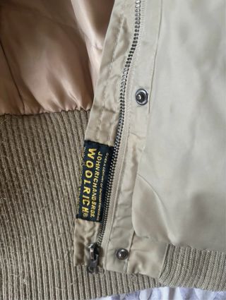 Giubbino Woolrich Piuma d’oca Beige Taglia L
