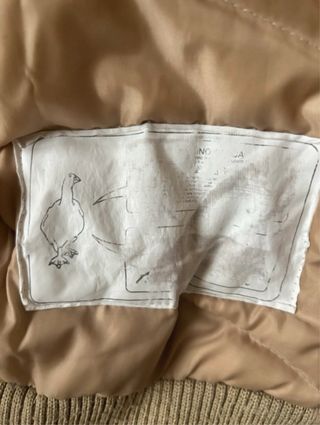 Giubbino Woolrich Piuma d’oca Beige Taglia L