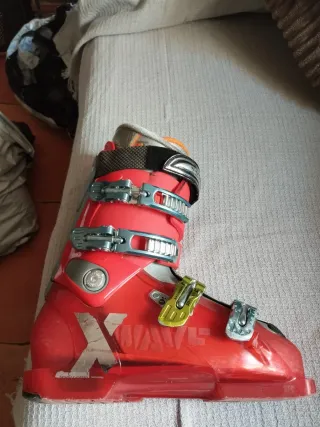 Botas de esquí Salomon rojas