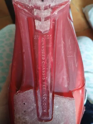 Botas de esquí Salomon rojas