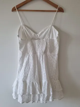 Vestido blanco Zara verano