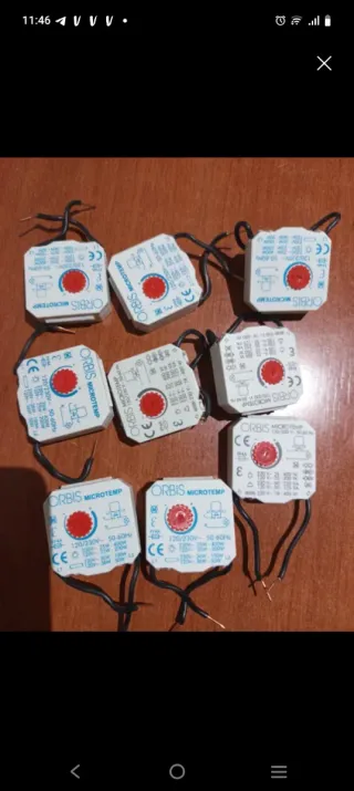 Orbis Microtemp Termostato Temporizador 120/230 V