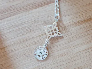 Colgante Doble Protección Plata