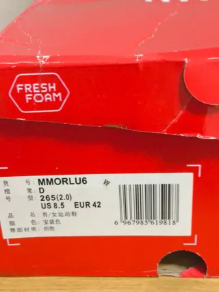 Zapatillas New Balance Azul y Blanco