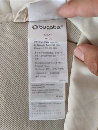 Colchoneta Bugaboo Beige