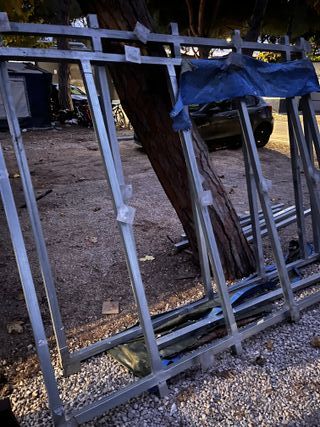 Base acero inoxidable suelo avance