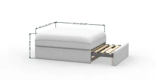 Sofá Cama Valentina Ikea Beige