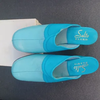 LOTE DE 3 Zapatillas Salto Jin Talla 37 Morado/Pla