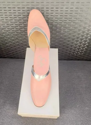 LOTE DE 3 Zapatillas Salto Jin Talla 37 Morado/Pla