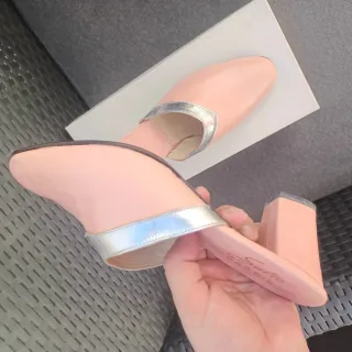 LOTE DE 3 Zapatillas Salto Jin Talla 37 Morado/Pla