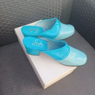 LOTE DE 3 Zapatillas Salto Jin Talla 37 Morado/Pla