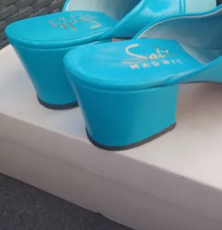 LOTE DE 3 Zapatillas Salto Jin Talla 37 Morado/Pla