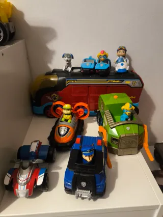 Lote Patrulla Canina + 4 Figuras Cocomelon