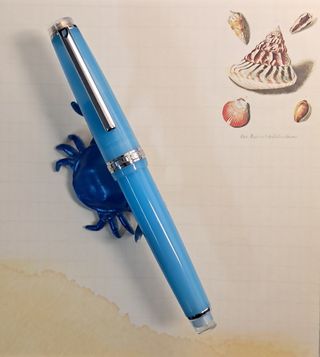 Pluma Jinhao 82 personalizada azul estilo Sailor