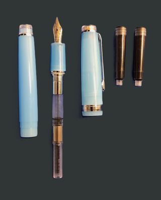 Pluma Jinhao 82 personalizada azul estilo Sailor