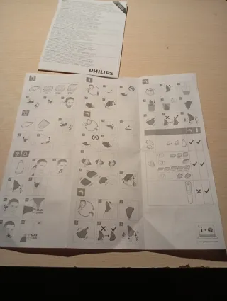 Recortadora de barba y accesorios