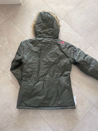 Abrigo Geographical Norway Verde Talla M