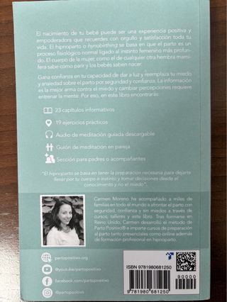 Libro Hipnoparto: Preparación Parto Positivo