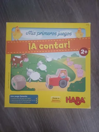 Juego infantil HABA ¡A contar! 2+