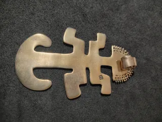 Colgante Plata vermil Inca