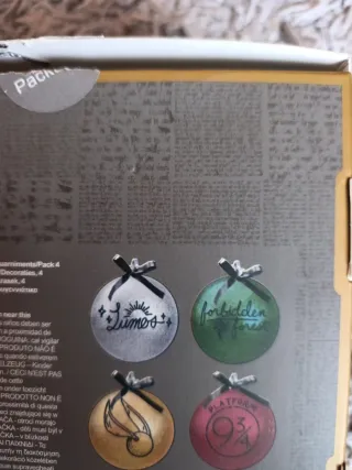 Bolas de Navidad Harry Potter Set 4